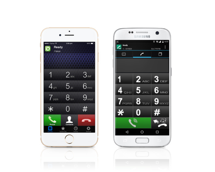 Phone staff
